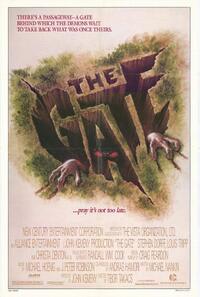 Poster art for "The Gate."