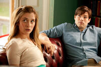 Caitlin Fitzgerald as Priss and Ryan Metcalf as Frank in "Damsels in Distress."