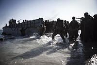 A scene from "The Front Line."