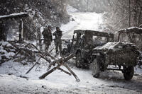 A scene from "The Front Line."