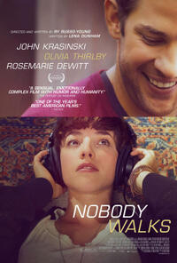 Poster art for "Nobody Walks."