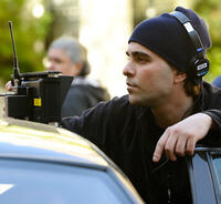 Director Nicholas Jarecki on the set of "Arbitrage."