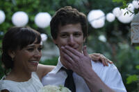 Rashida Jones as Celeste and Andy Samberg as Jesse in "Celeste and Jesse Forever."