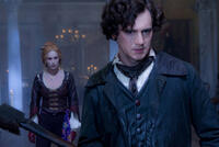 Erin Wasson as Vadoma and Benjamin Walker as Abraham Lincoln in "Abraham Lincoln: Vampire Hunter."