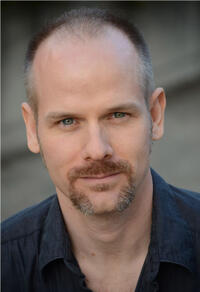 Director Don Handfield on the set of "Touchback."