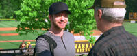 Justin Timberlake as Johnny and Clint Eastwood as Gus in "Trouble With the Curve."