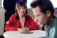 Zhu Lin as Mei-Mei and Guy Pearce as Dean Randall in "33 Postcards."