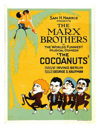 Poster art for "The Cocoanuts."
