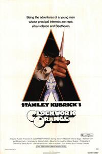 Poster art for "A Clockwork Orange."