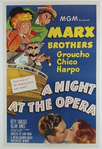Poster art for "A Night at the Opera."