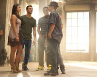Kathryn Mccormick, Ryan Guzman, Stephen "Twitch" Boss and Misha Gabriel in "Step Up: Revolution."
