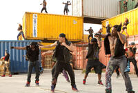 Ryan Guzman and Stephen "Twitch" Boss in "Step Up: Revolution."