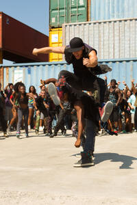 Ryan Guzman and Stephen "Twitch" Boss in "Step Up: Revolution."