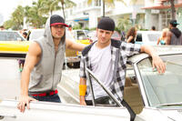 Ryan Guzman and Misha Gabriel in "Step Up: Revolution."