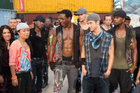 Mari Koda, Stephen "Twitch" Boss and Misha Gabriel in "Step Up: Revolution."