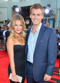 Tommy Dewey and Guest at the California premiere of "Step Up Revolution."