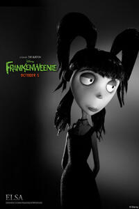 Poster art for "Frankenweenie."
