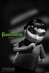 Poster art for "Frankenweenie."