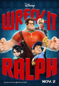 Poster art for "Wreck-It Ralph 3D."