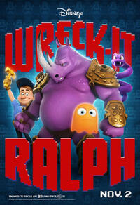 Poster art for "Wreck-It Ralph 3D."