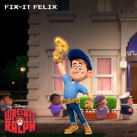 Fix-It Felix voiced by Jack McBrayer in "Wreck-it Ralph."