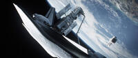 A scene from "Gravity."