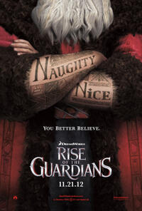 Poster art for "Rise of the Guardians."