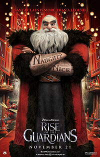 Poster art for "Rise of the Guardians."
