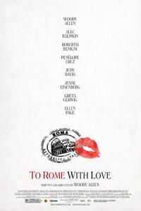 Poster art for "To Rome with Love."