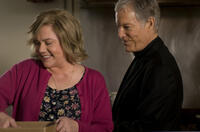 Kathleen Turner as Eileen Cleary and Richard Chamberlain as Monsignor Murphy in "The Perfect Family."