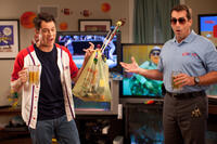 Johnny Knoxville and Rob Riggle in "Nature Calls."