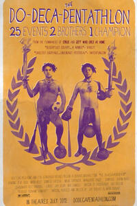 Poster art for "The Do-Deca-Pentathlon."
