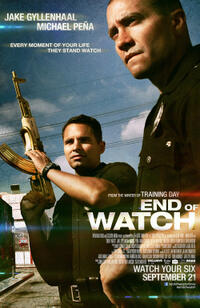 Poster art for ""End of Watch."