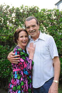 Andie MacDowell as Stella Fine and Chazz Palminteri as Joe Fine in "Mighty Fine."