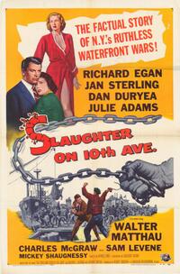 Poster art for "Slaughter on Tenth Avenue."