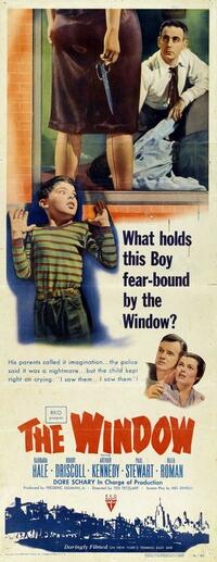 Poster art for "The Window."