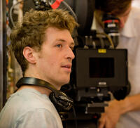Director Daryl Wein on the set of "Lola Versus."
