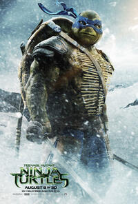Character poster for "Teenage Mutant Ninja Turtles."