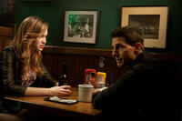 Alexia Fast as Sandy and Tom Cruise as Reacher in "Jack Reacher."