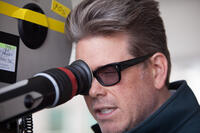 Director Christopher McQuarrie on the set of "Jack Reacher."
