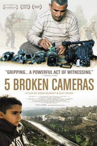 Poster art for "5 Broken Cameras."