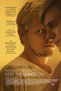 Poster art for "Keep the Lights On."