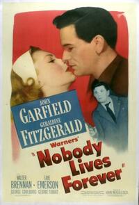 Poster art for "Nobody Lives Forever."