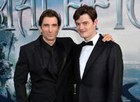 Sharlto Copley and Sam Riley at the World premiere of "Maleficent."