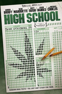 Poster art for "HIGH School."