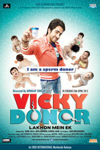 Poster art for "Vicky Donor."