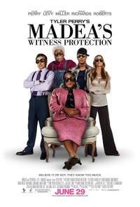 Poster art for "Tyler Perry's Madea's Witness Protection."