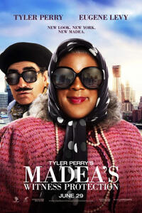 Poster art for "Tyler Perry's Madea's Witness Protection."