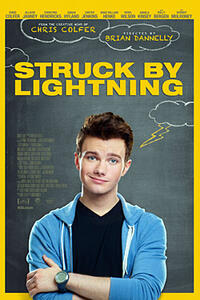 Poster art for "Struck by Lightning."