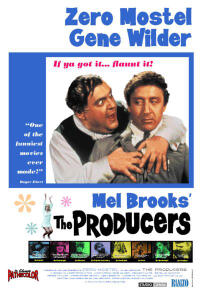 Poster art for "The Producers."